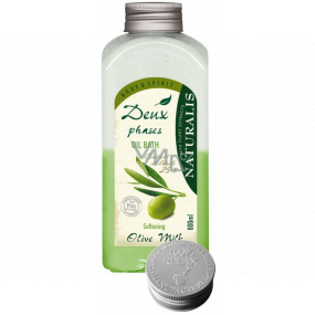 Naturalis Olive Milk Dvojzložková olejová pena do kúpeľa 800 ml