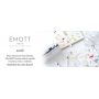 Uni Mitsubishi Emott Fine Liner sada 07 Floral 5 kusov 0,4 mm