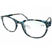 Berkeley Čítacie dioptrické okuliare +2,5 plast murované modro-zeleno-hnedé 1 kus MC2198