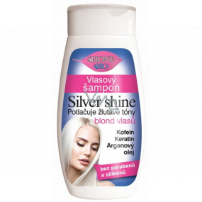 Bione Cosmetics Silver Shine tónovaný šampón na vlasy 260 ml