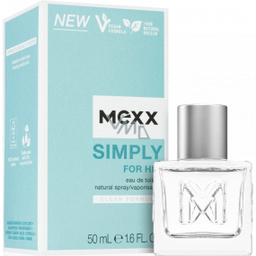 Mexx Simply for Him toaletná voda pre mužov 50 ml