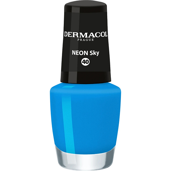 Dermacol Neon Nail Polish Neon Nail Polish 40 Neon Sky 5 ml