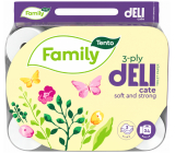 Tento toaletný papier Family Delicate 117 kusov 3 vrstvový 24 kusov