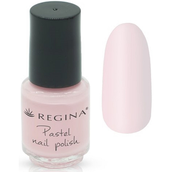 Regina Pastelový rýchloschnúci lak na nechty 57 Light Pink 4 ml
