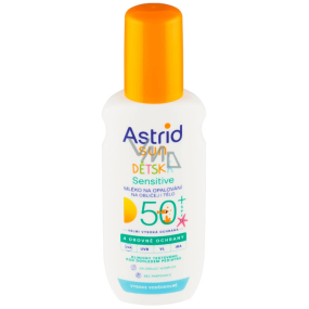 Astrid Sun Kids OF50+ opaľovací krém v spreji 150 ml