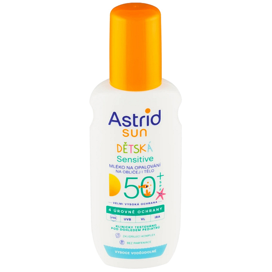 Astrid Sun Kids OF50+ opaľovací krém v spreji 150 ml