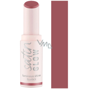 Essence Satin Glow lesklá rúž 03 Rose and Shine 3,5 g