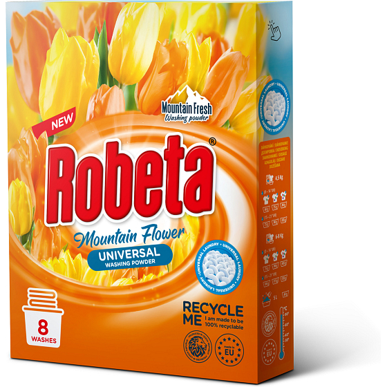 Robeta Univerzálny prací prášok 600 g, 8 dávok