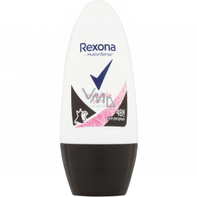 Rexona Invisible Pure guličkový antiperspirant dezodorant roll-on pre ženy 50 ml