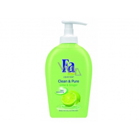 Fa Clean Pure limetka tekuté mydlo s dávkovačom 300 ml