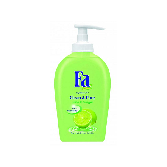 Fa Clean Pure limetka tekuté mydlo s dávkovačom 300 ml