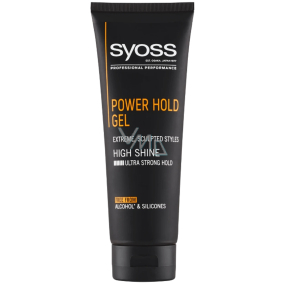 Syoss Men Power Hold stylingový gél megasilná fixácia 250 ml