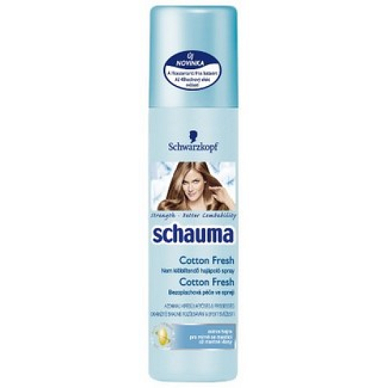 Schauma Cotton Fresh bezoplachová starostlivosť sprej 200 ml