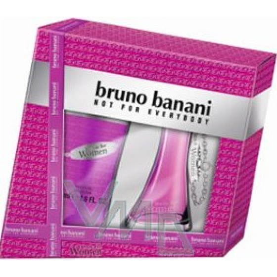 Bruno Banani Made toaletná voda pre ženy 20 ml + sprchový gél 50 ml, darčeková sada