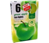 Tea Lights Green Apple s vôňou zeleného jablka vonné čajové sviečky 6 kusov