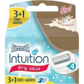Wilkinson Intuition Dry Skin náhradné hlavice 4 kusy