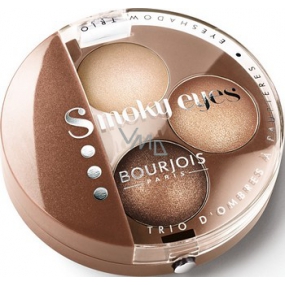 Bourjois Trio Smoky Eyes očné tiene 03 Mordoré Chic 4,5 g