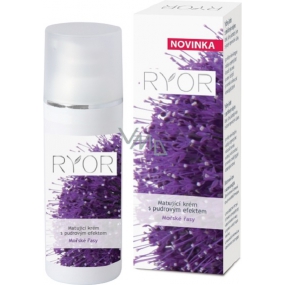Ryor Morské riasy s púdrovým efektom matujúci krém 50 ml