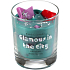 Bomb Cosmetics Pôvabná meštianky - Glamour in the City Candle Vonná prírodné, ručne vyrobená sviečka v skle horí až 35 hodín