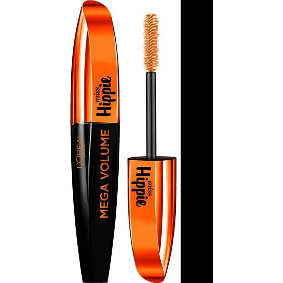Loreal Paris Mega Volume Miss Hippie riasenka Black 8,5 ml