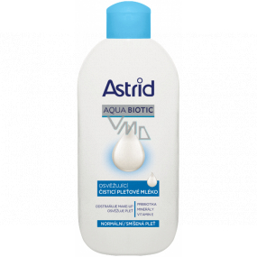 Astrid Aqua Biotic osviežujúce čistiace pleťové mlieko pre normálnu a zmiešanú pleť 200 ml