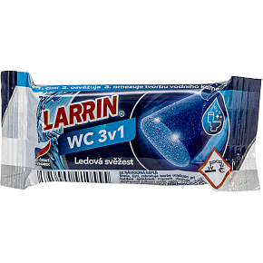 Larrin Plus 3v1 Mountain Fresh WC blok náhradná náplň, vôňa hôr, 40 g