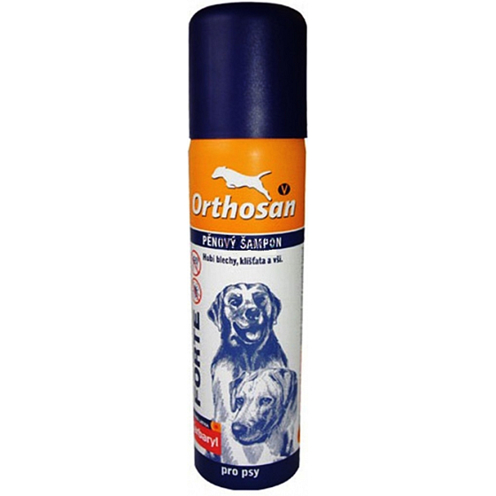 Orthosan V Forte penový šampón pre psy 150 ml