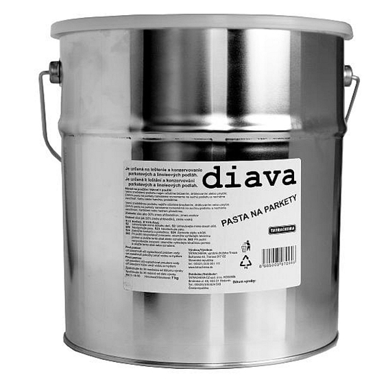 Diava Pasta voľne balená pasta na parkety 7 kg