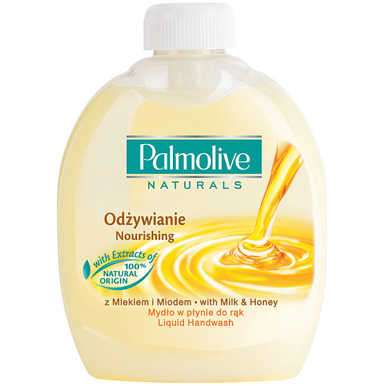 Palmolive Naturals Milk & Honey tekuté mydlo náhradná náplň 300 ml