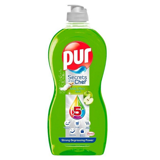 Pur Duo Power Apple prostriedok na ručné umývanie riadu 450 ml