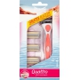Wilkinson Sword Quattro for Women Papaya & Pearl 4 brity holiaci strojček pre ženy + náhradné čepele 3 kusy, kozmetická sada