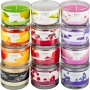 Bolsius Aromatic Berry Delight - Rozkošné bobule vonná sviečka v skle 90 x 65 mm 247 g doba horenia cca 30 hodín