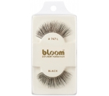 Bloom Natural nalepovacie riasy z prírodných vlasov oblúčkové čierne č. 747L 1 pár