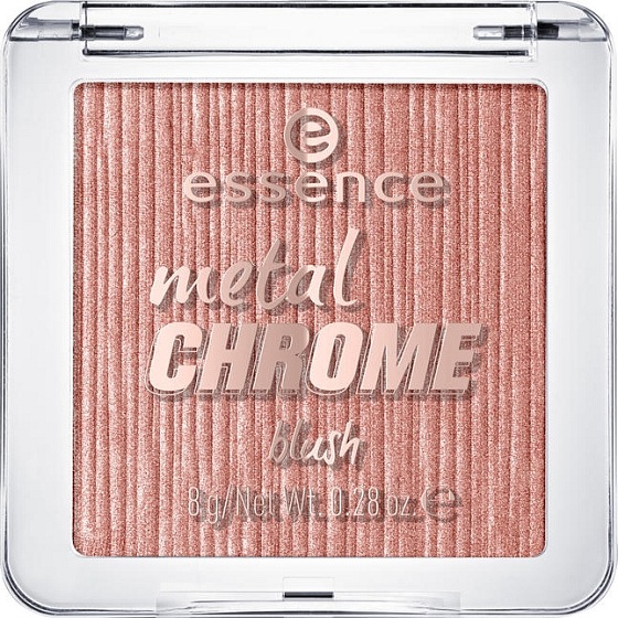 Essence Metal Chrome Blush tvárenka 10 My Name Is Gold Rose Gold 8 g