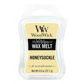 Woodwick Honeysuckle - Zimolez a jazmín voňavý vosk do aromalampy 22.7 g