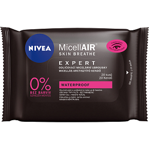 Nivea MicellAIR Expert expertné odličovacie micelárne obrúsky, 20 ks