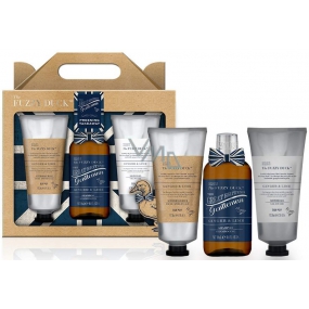 Baylis & Harding Men Zázvor a Limetka šampón na vlasy 300 ml + sprchový gél 200 ml + balzam po holení 200 ml, kozmetická sada pre mužov