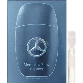 Mercedes-Benz The Move toaletná voda pre mužov 1 ml s rozprašovačom, fľaštička