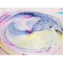 Bomb Cosmetics Omámený láskou - Dunk in Love Watercolours Šumivý balistik do kúpeľa vytvára paletu farieb vo vode 250 g