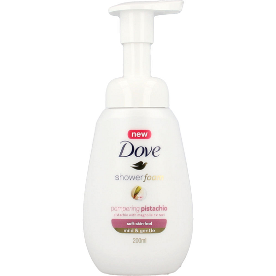 Dove Pampering Pistachio sprchová pena 200 ml