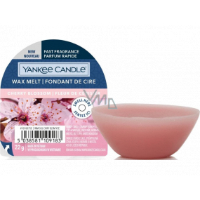 Yankee Candle Cherry Blossom - Čerešňový kvet vonný vosk do aromalampy 22 g