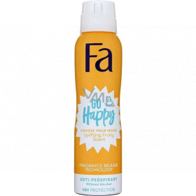 Fa Go Happy antiperspirant dezodorant sprej pre ženy 150 ml