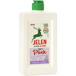 Jelen tekutý piesok do kúpeľne a kuchyne Levanduľa, 500 ml