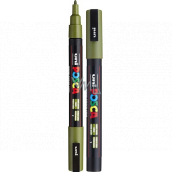 Posca Univerzálny akrylový popisovač 0,9 - 1,3 mm khaki zelená PC-3M