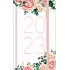 Albi Diary 2023 vreckový diár s gumičkou Roses 15 x 9,5 x 1,3 cm