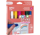 Apli Color Sticks Farby na sklo 6 x 6 kusov, sada