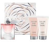 Lancome La Vie Est Belle parfumovaná voda 30 ml + telové mlieko 50 ml + sprchový gél 50 ml, darčeková sada pre ženy