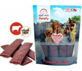 Fine Dog Family hovädzí pásik prírodná mäsová pochúťka pre psy 200 g