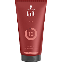 Taft Men V12 Power Gel gél na vlasy, 150 ml
