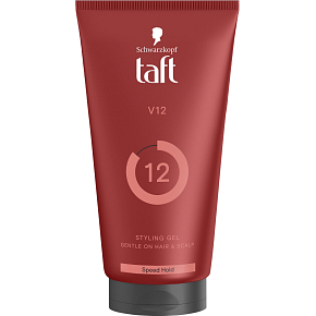 Taft Men V12 Power Gel gél na vlasy, 150 ml